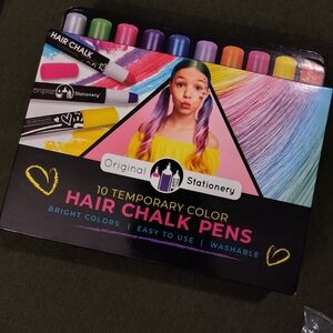 NWT! Original Stationary Hair Chalk Pens (10 ct)